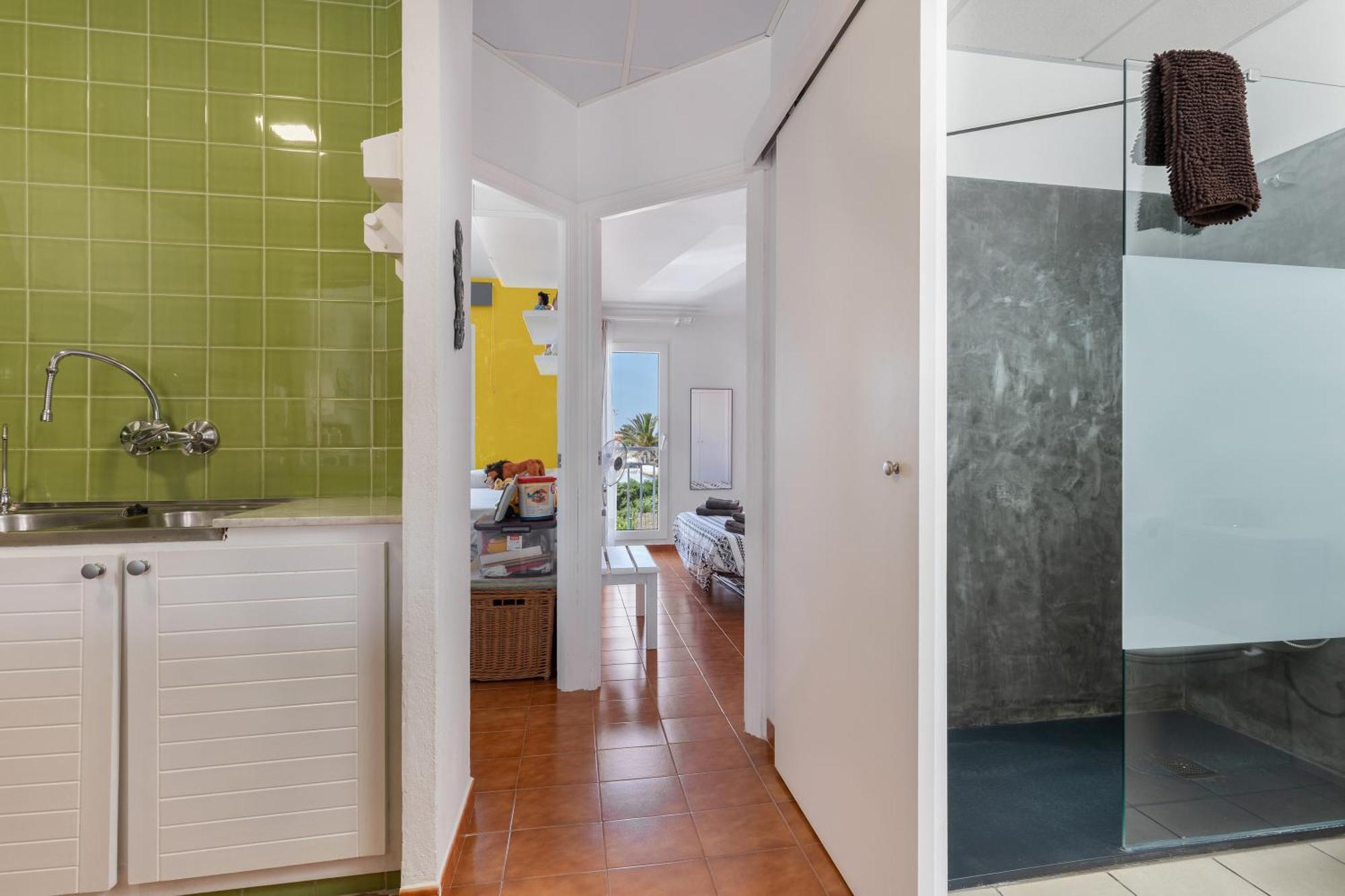 Apartamento Rose Cala Blanca (Menorca) Exteriör bild